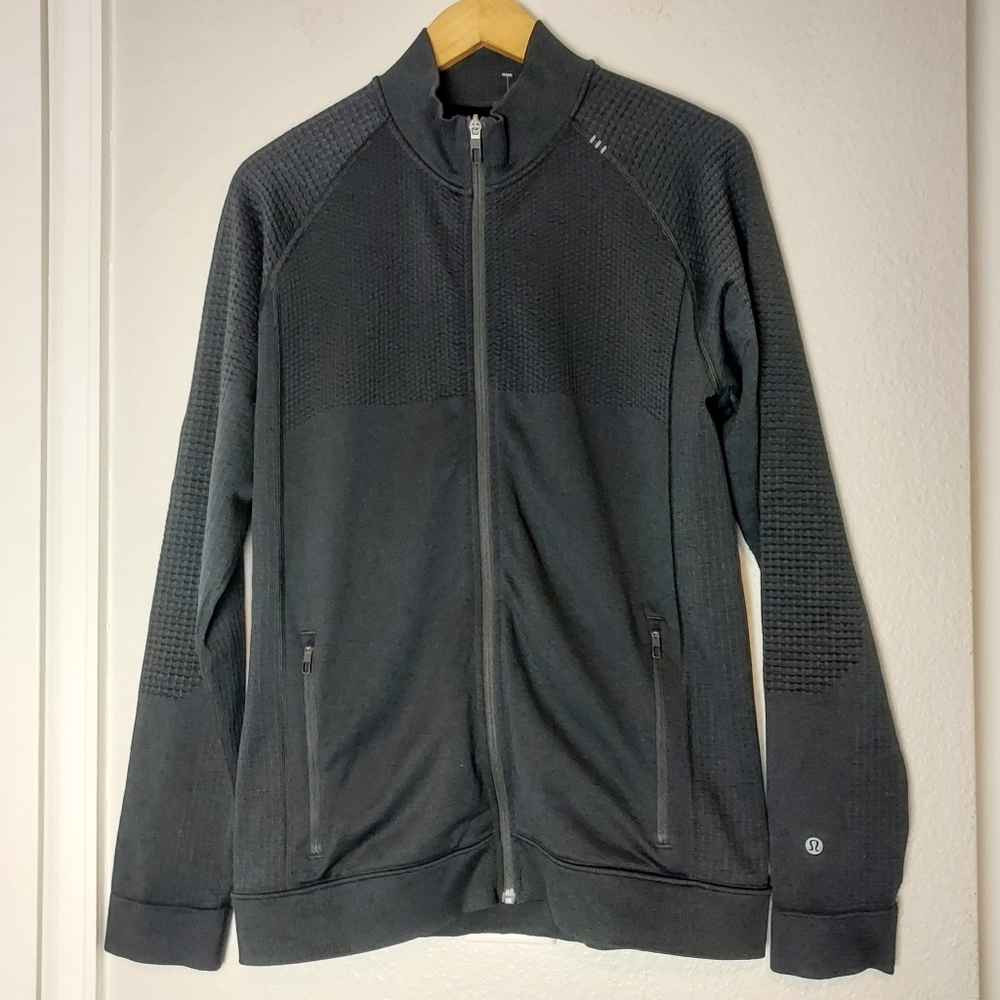 Lululemon Men's Engineered Warmth Jacket Merino Wool Black Large